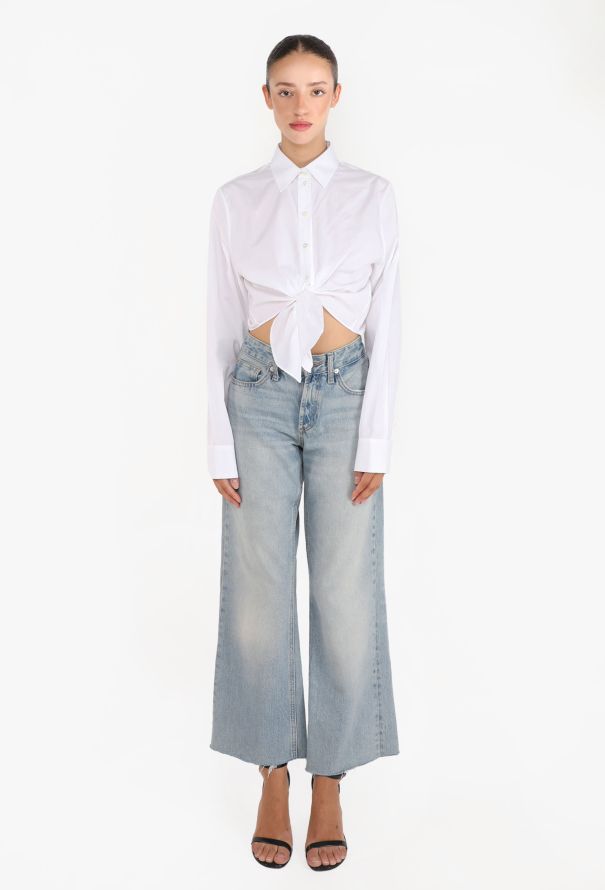 Dior Dioriviera Knotted Poplin Shirt, 2023 - 1