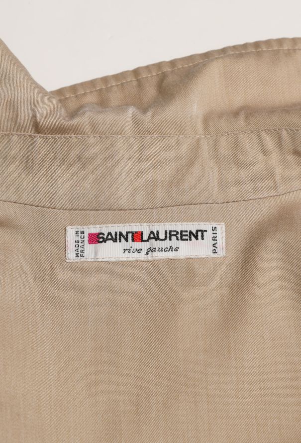 Saint Laurent COLLECTOR Early '70s Belted Safari Jacket - 7