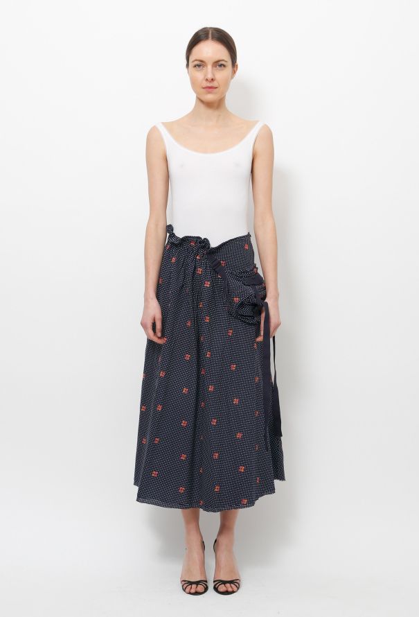 Junya Watanabe 2003 Flared Skirt & Waistbag  - 1