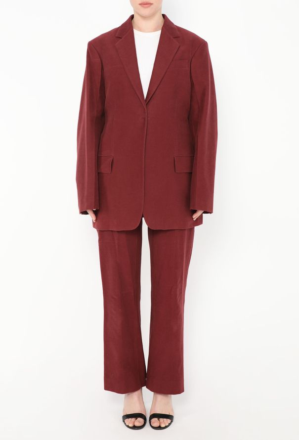 Céline Pre-Fall 2018 Tailored Belted Suit - 6 Céline Pre-Fall 2018 Tailored Belted Suit - 6