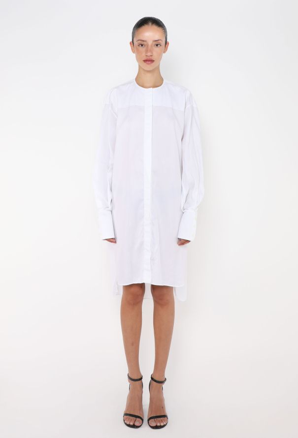 Contrast Stitch Cotton Tunic