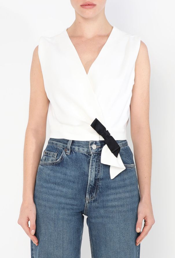 Balenciaga F/W 2008 Bowtie Wrap Top - 1