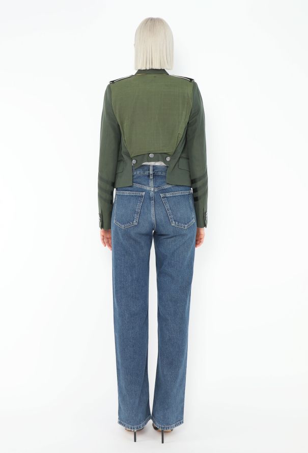 Sacai S/S 2015 Layered Military Jacket - 8