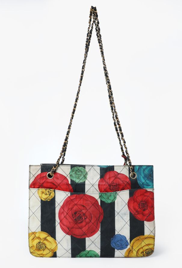 Chanel Collector S/S 1988 Camélia Tote Bag - 1