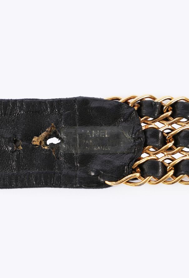 Chanel Interwoven Chainlink Belt, F/W 1988 - 6