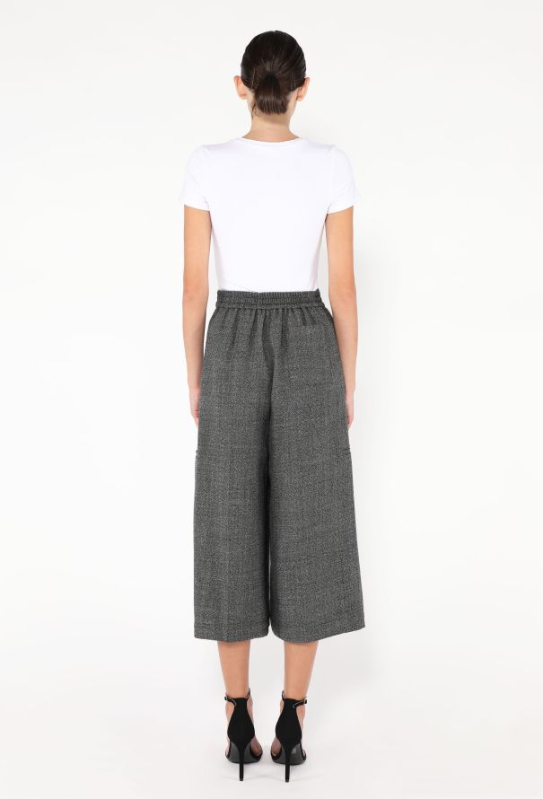 Loewe 2024 Wool Cropped Culottes - 4
