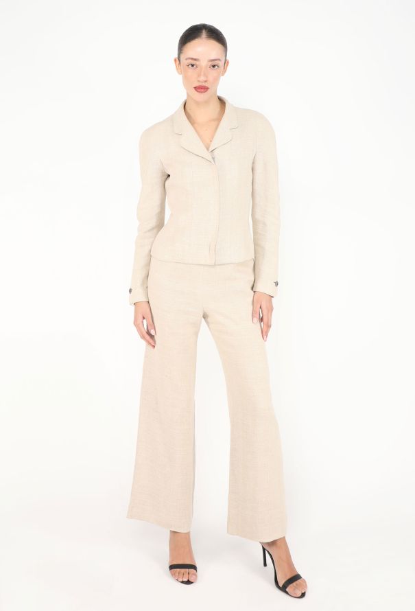 Chanel CAMPAIGN Resort 1998 Linen Ensemble - 6
