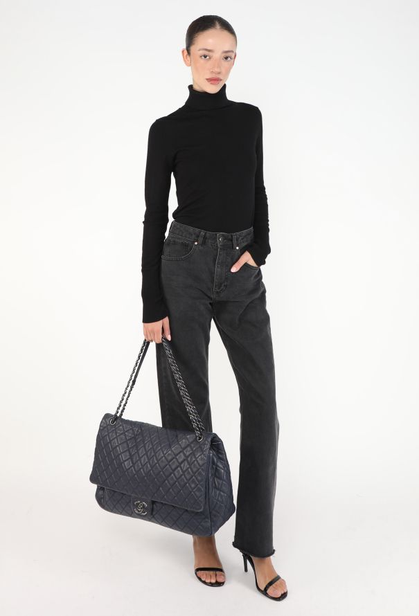 Chanel S/S 2016 Airlines XXL Classic Flap Bag - 2