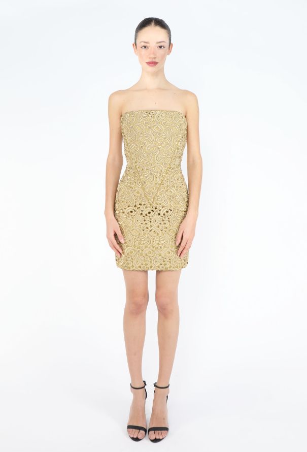 Amanda Wakeley Guipure Lace Dress, 1990s - 3