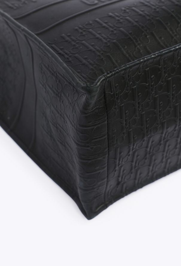 Dior Oblique Jacquard Leather Large Book Tote - 7