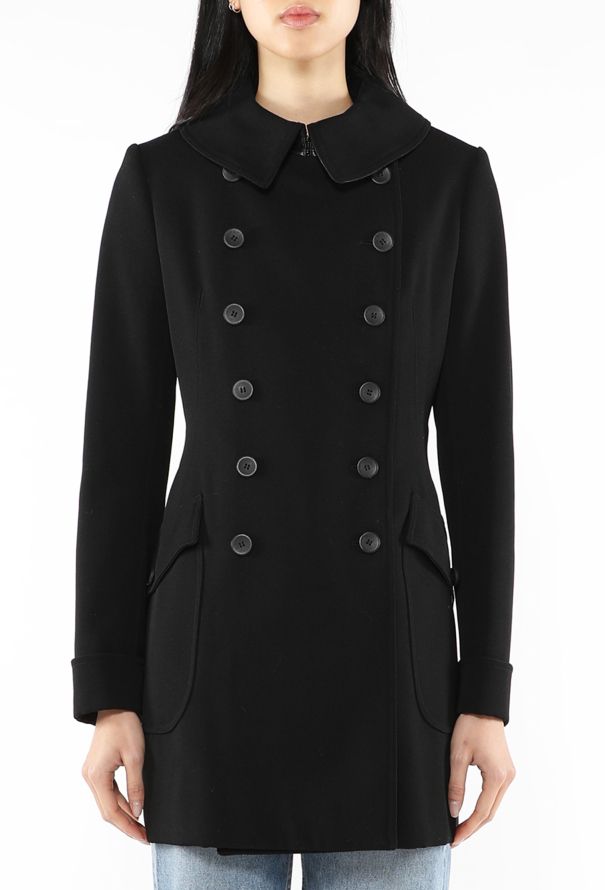 Alaïa Double-Breasted Peacoat, F/W 2014 - 4