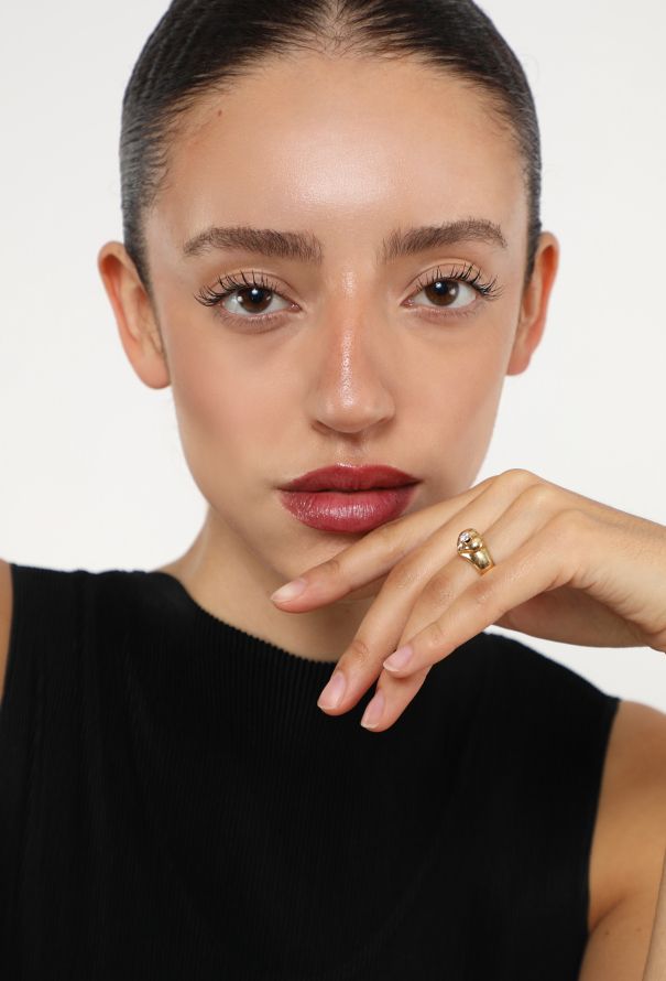 Van Cleef & Arpels 18K Yellow Gold & Diamond Heart Ring - 4