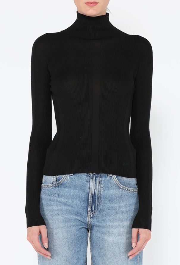 Hermès Silk Ribbed Knit Sweater, F/W 2024 - 1