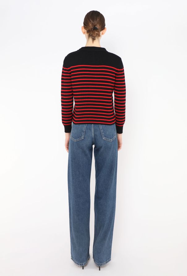 Saint Laurent 2013 Striped Knit Sweater - 3 Saint Laurent 2013 Striped Knit Sweater - 3