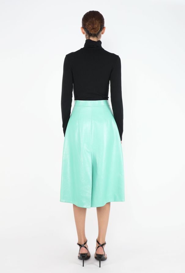 Prada F/W 2019 Tulip Calfskin Skirt - 5