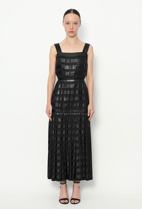 Chanel F/W 2016 Iridescent Tiered Silk Dress - 1