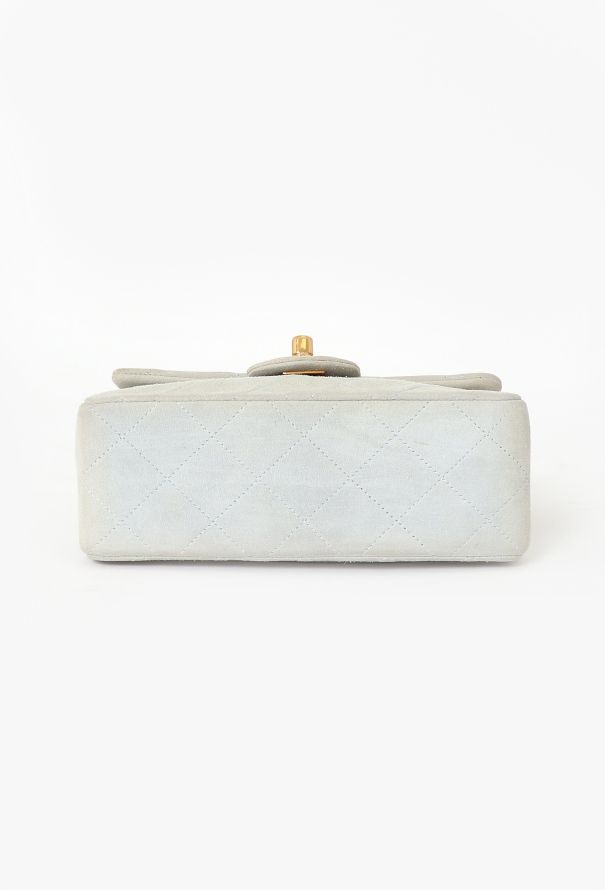Chanel Suede Mini Square Timeless Bag - 6