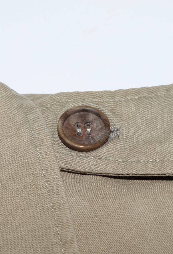 Saint Laurent Vintage Belted Gabardine Trench - 8 Saint Laurent Vintage Belted Gabardine Trench - 8