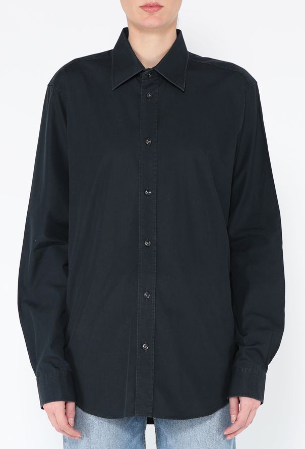 Hermès Vintage Classic Cotton Button Down - 2
