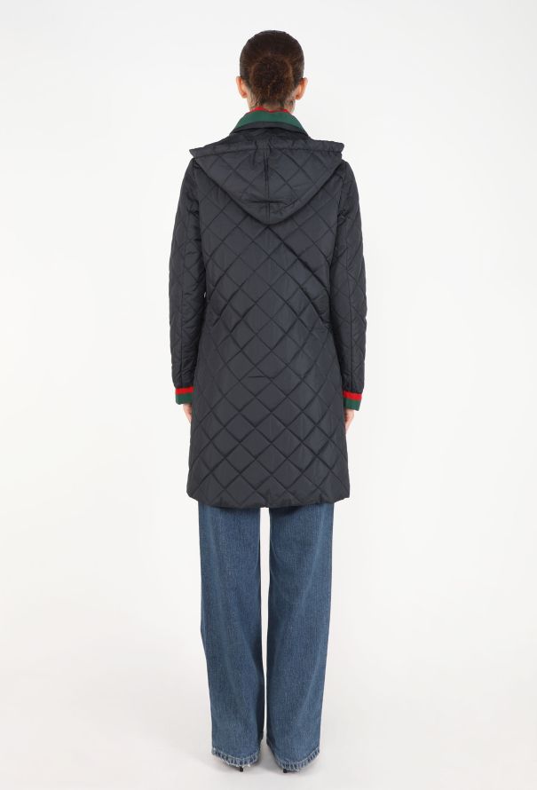 Gucci Quilted Hooded Puffer Coat - 5