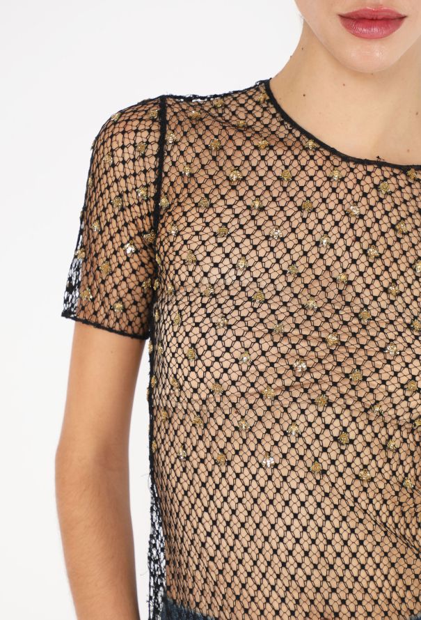 Alexander McQueen Collector S/S 2013 Bee Appliqué Top - 1