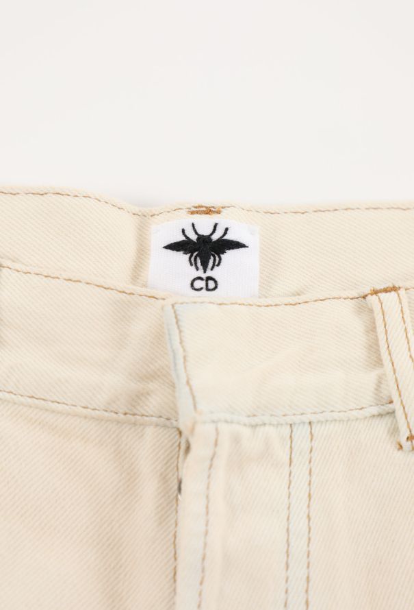 Dior 2024 Acid Wash Cropped Jeans - 5