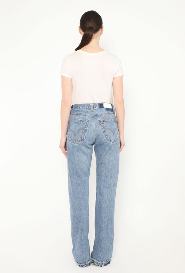Levi's x Re/Done Distressed Slit Jeans - 5