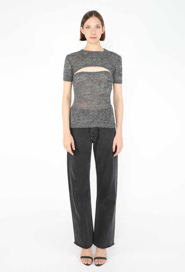 Dolce & Gabbana 2-piece Alpaca Knit Top, 1990s - 3