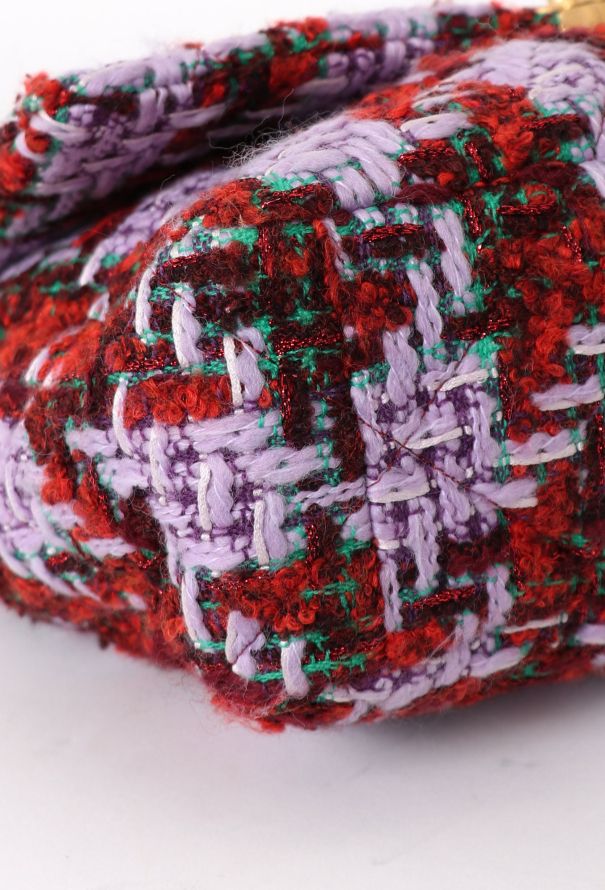 Chanel Multicolor Tweed 19 Flap Bag - 8