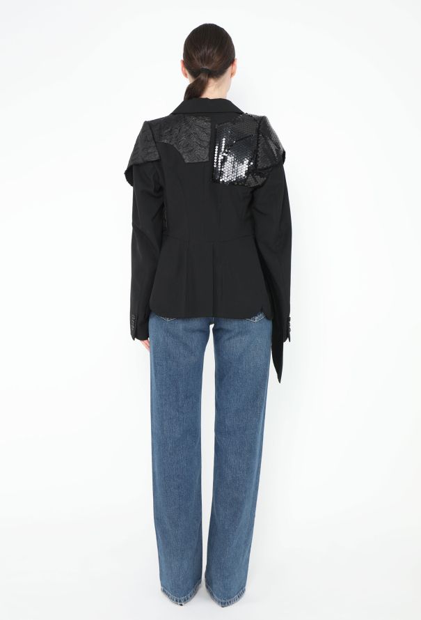 Comme des Garçons S/S 2010 Brocade Patchwork Blazer - 5