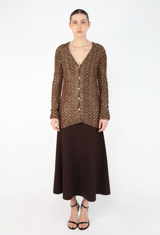 Haute Couture 1973 Cardigan, attributed to YSL - 3