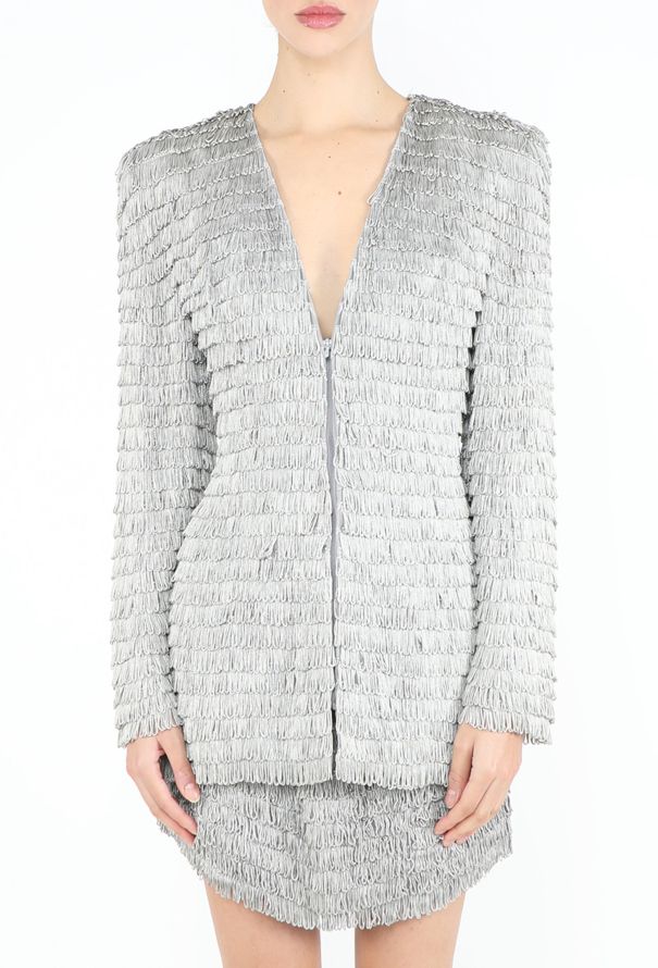 Norma Kamali 1980 Tiered Fringe Ensemble - 3