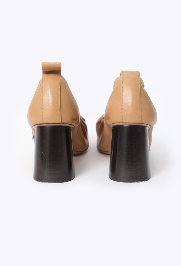 Céline S/S 2015 Ruched Leather Ballerinas - 5 Céline S/S 2015 Ruched Leather Ballerinas - 5