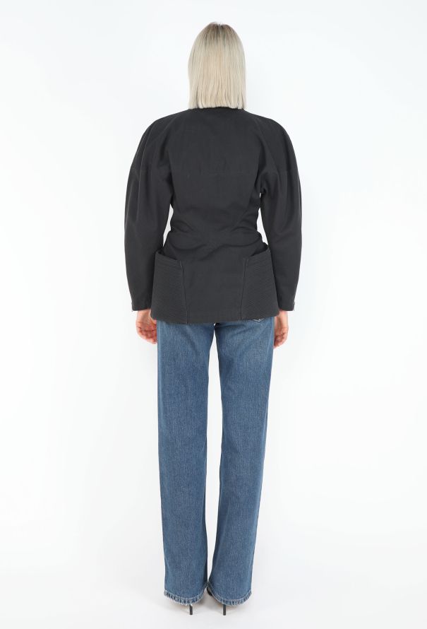 Alaïa RARE 1984 Cinched Wasp Blazer - 4