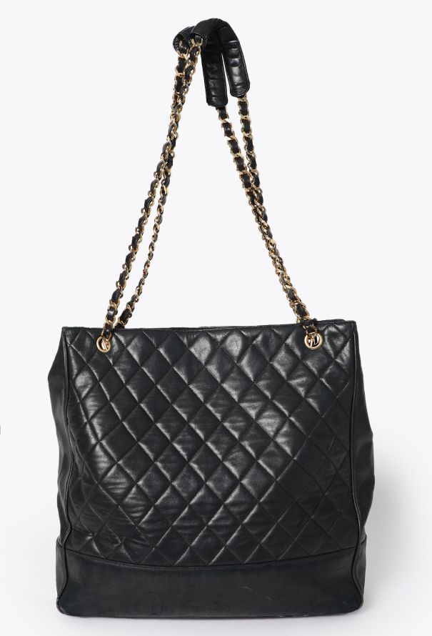 Chanel Vintage Quilted Tote Bag - 4