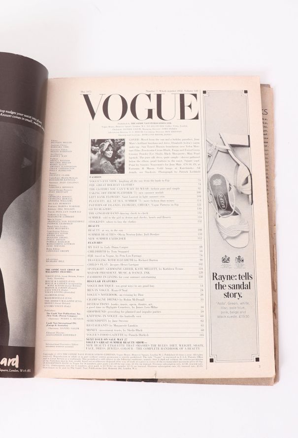 VOGUE UK 1971 Mia Farrow Summer Set - 4 VOGUE UK 1971 Mia Farrow Summer Set - 4