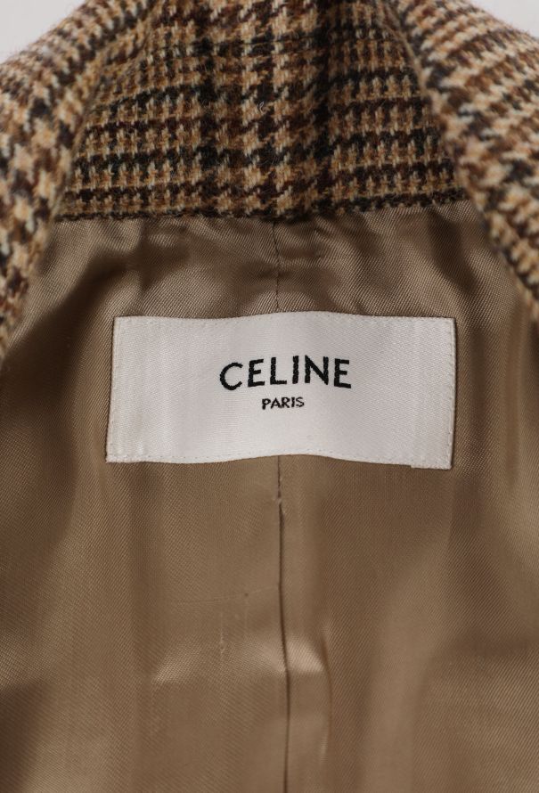 Céline 2020 Belted Houndstooth Coat - 7 Céline 2020 Belted Houndstooth Coat - 7
