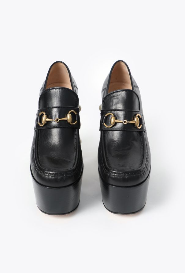 Gucci 2018 Vegas Pearl Platform Loafers - 2 Gucci 2018 Vegas Pearl Platform Loafers - 2