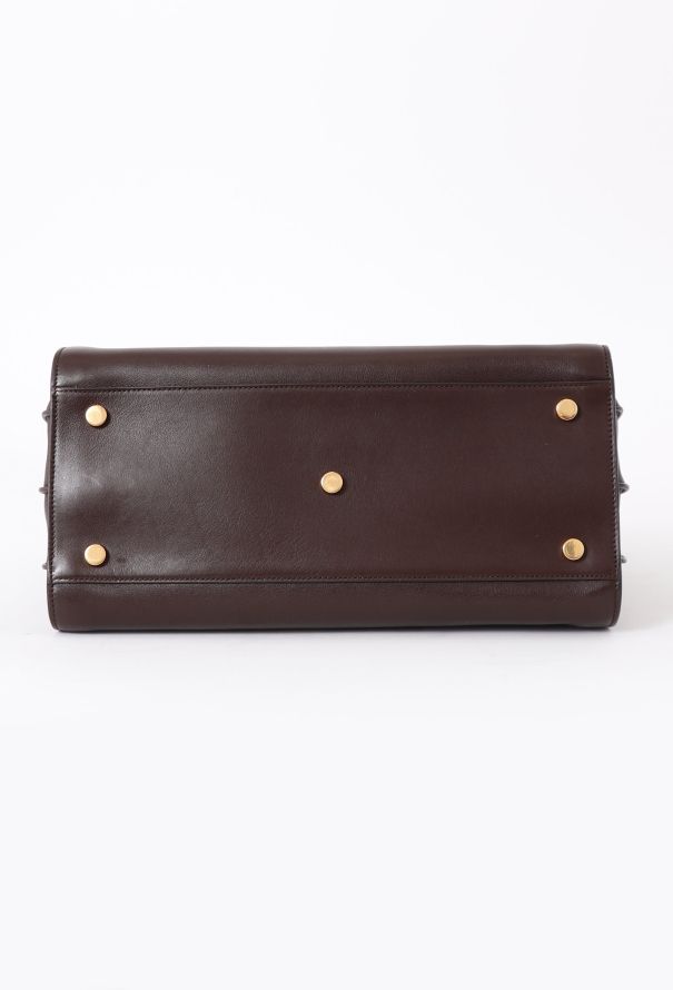 Saint Laurent Brown Small Sac De Jour - 7