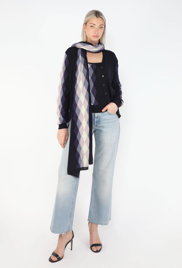 Chloé 3-Piece Argyle Ensemble, Fall 2000 - 1