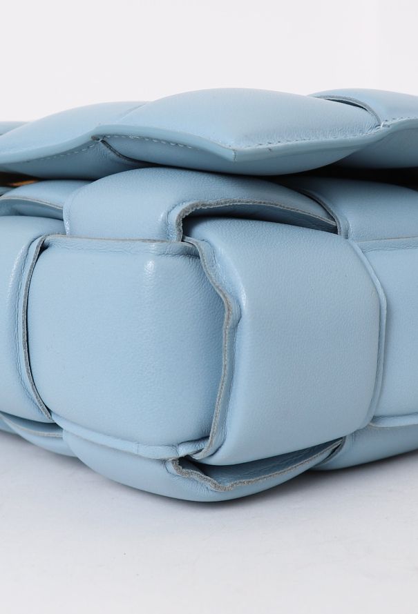 Bottega Veneta S/S 2020 Pale Blue Padded Cassette Bag - 10