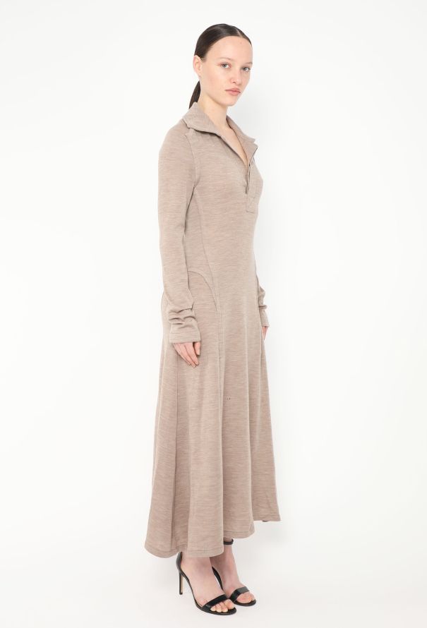 Bottega Veneta 2021 Heathered Maxi Dress - 4 Bottega Veneta 2021 Heathered Maxi Dress - 4