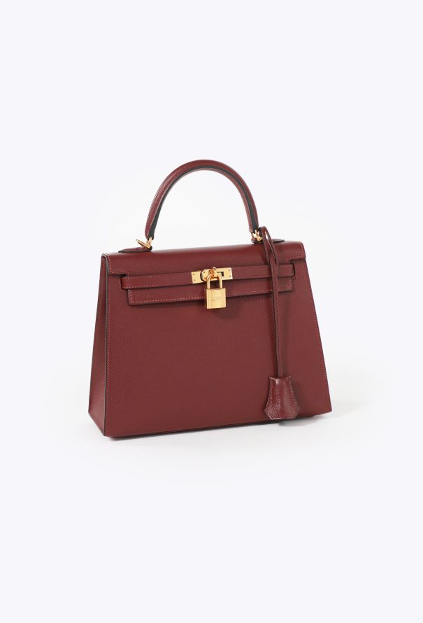 Hermès Rouge H Epsom Kelly Sellier 25 - 3