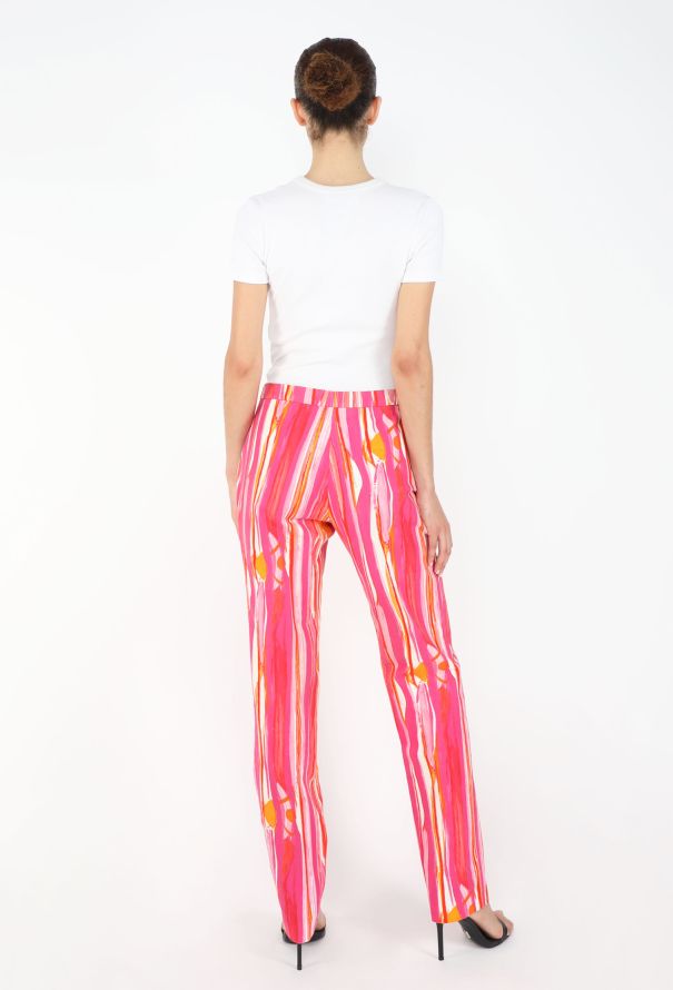 Gucci S/S 1996 Graphic Printed Trousers - 7