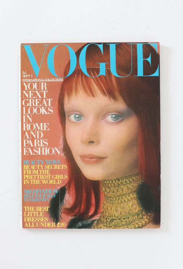 VOGUE UK 1970 Clive Arrowsmith Issue Trio - 3 VOGUE UK 1970 Clive Arrowsmith Issue Trio - 3