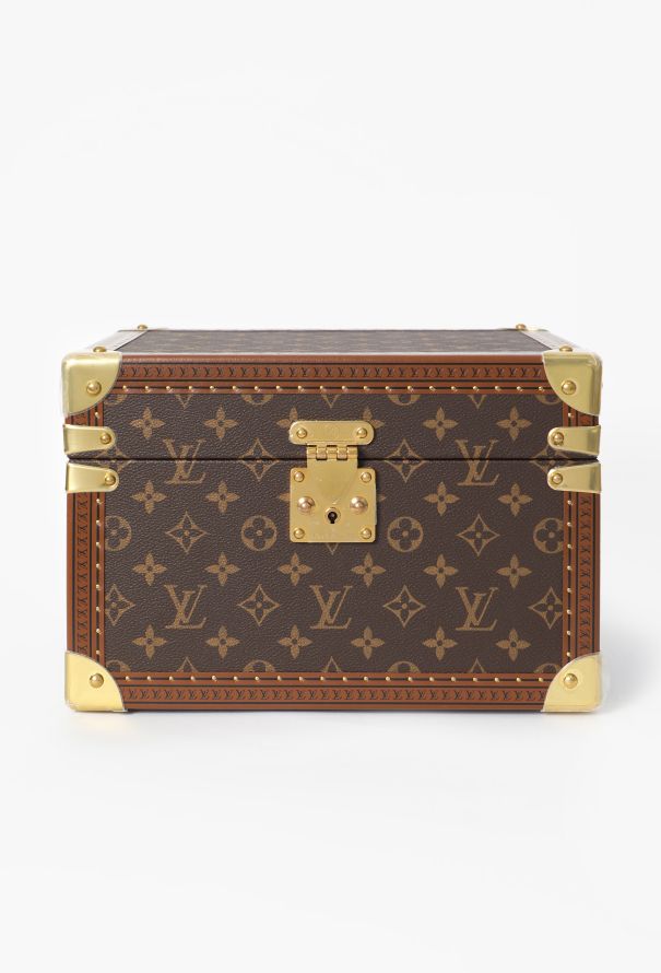 Louis Vuitton Signature Monogram Watch & Jewelry Box - 1