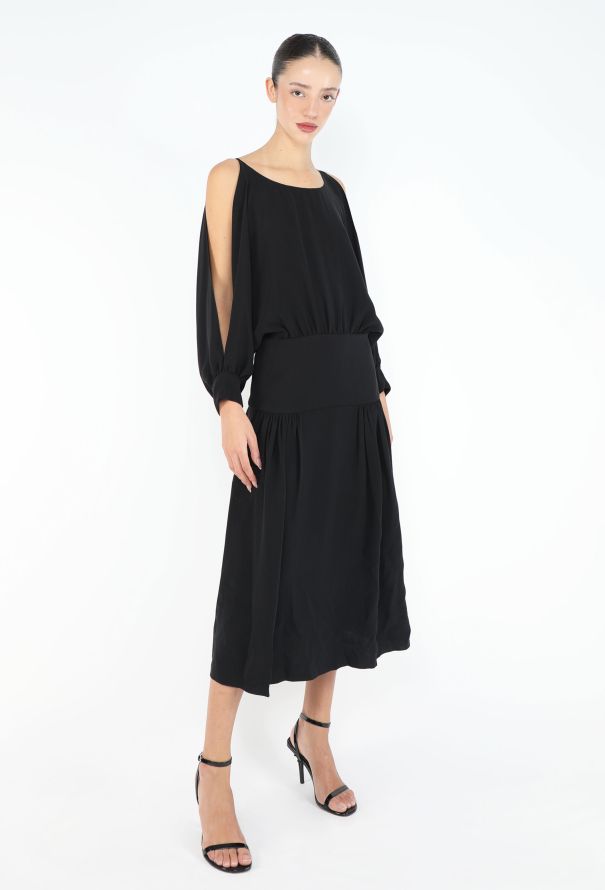 Balenciaga S/S 2000 Le Dix Layered Batwing Dress - 1