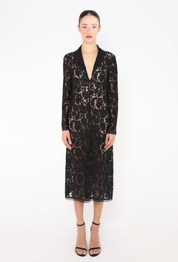 Prada F/W 2008 Guipure Notched Tunic - 3