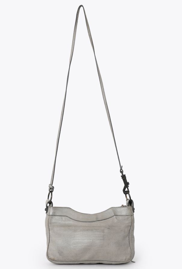 Balenciaga Grey Embossed Classic Hip Bag - 3