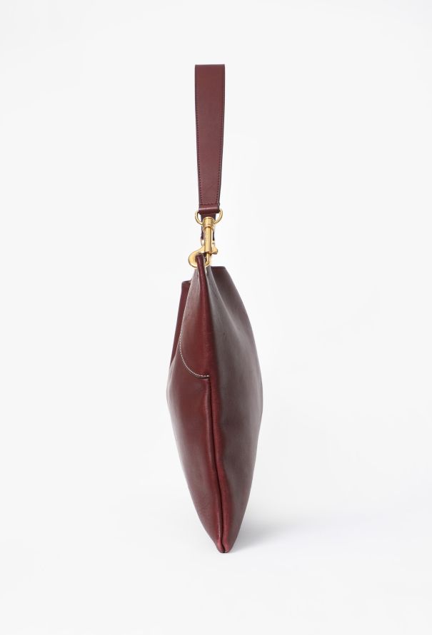Céline Burgundy Tote Shoulder Bag - 5